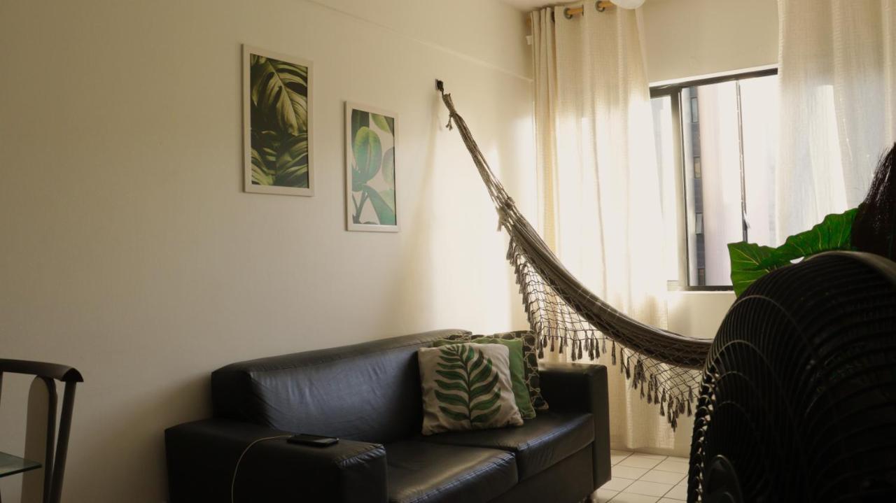 Apartamento Calmo E Aconchegante - 80 Metros Da Praia De Maceio, Alagoas Exteriör bild